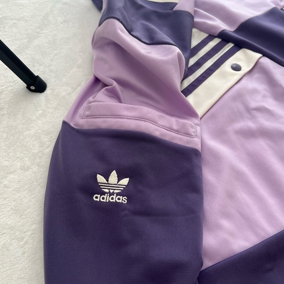 Adidas Violet Track Jacket - Picture 11 of 13